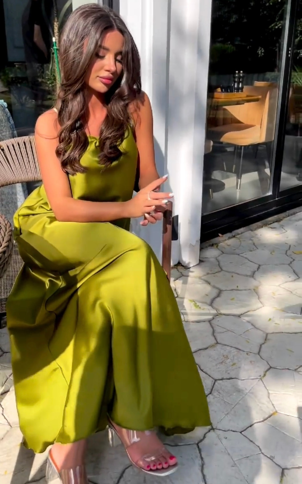 Robe Longue Green