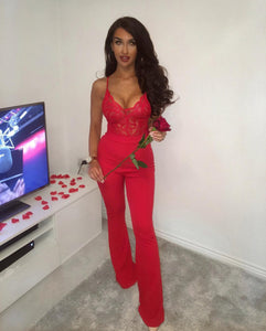 Body Dentelle Red