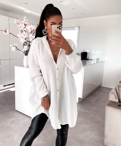 Chemise Oversize White