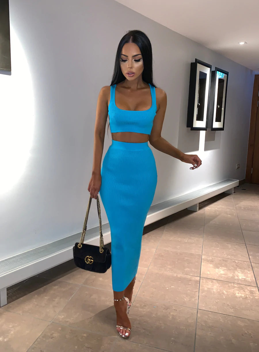 Ensemble jupe cotelé femme store
