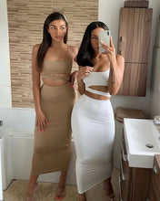 Ensemble Jupe et Top White