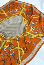 Foulard en Satin Orange