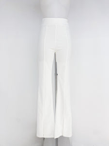 Pantalon Fendu White