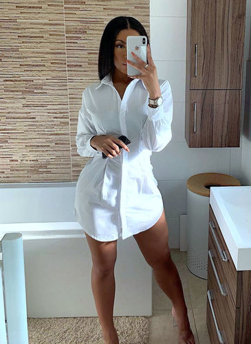 Robe Chemise White