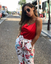 Top Satin Red