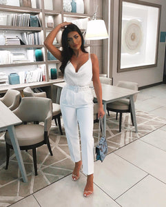 Top Satin White